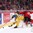 MONTREAL, CANADA - JANUARY 4: Canada's Dilon Dube #9 gets tangled up with Sweden's Oliver Kylington #7 as he plays the puck during semifinal round action at the 2017 IIHF World Junior Championship. (Photo by Andre Ringuette/HHOF-IIHF Images)

